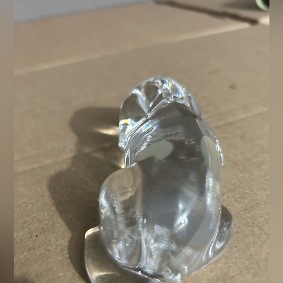 Princess House Crystal dog figure- paperweight-decor-or gift-preloved - Picture 6 of 9